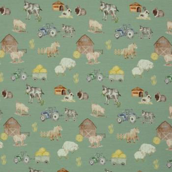 Baumwolljersey Farm by Christiane Zielinski von Swafing